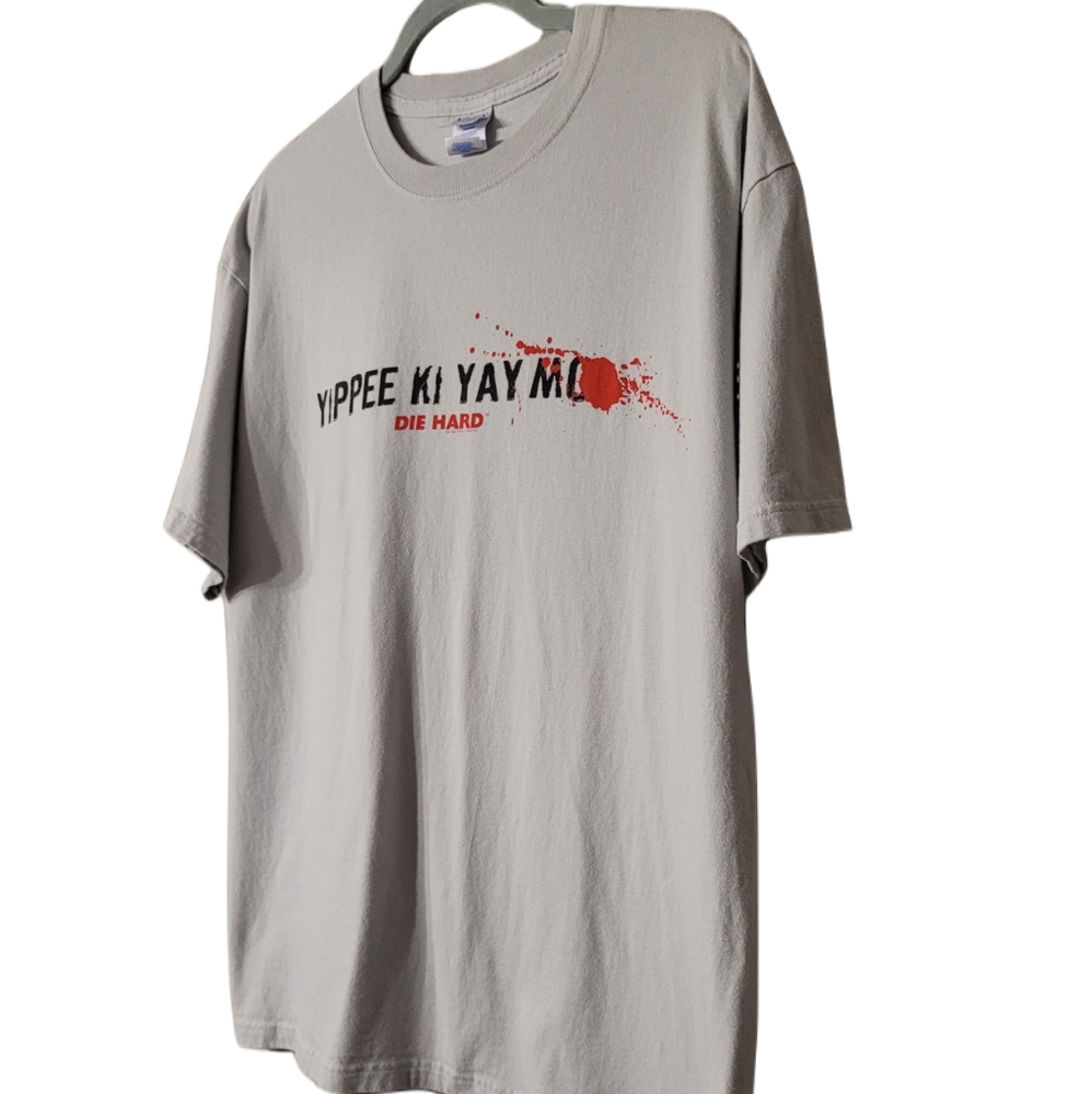 Die Hard "Yippee Ki Yay Mo" T-shirt Size Large - Picture 3 of 6